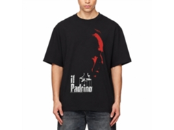 Rockinstone Godfather Red And White Black Adult T-shirt Size:xxxl