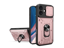 Capa Para Iphone 17 Com Proteção Deslizante Contra Câmera - Tpupc E Compartimento Para Cartão
