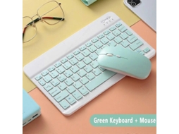 Teclado Bluetooth Compatível Com Russo, Árabe, Coreano, Espanhol, Para Android, Samsung, Windows, Apple, Mac, Ipad. Everley891
