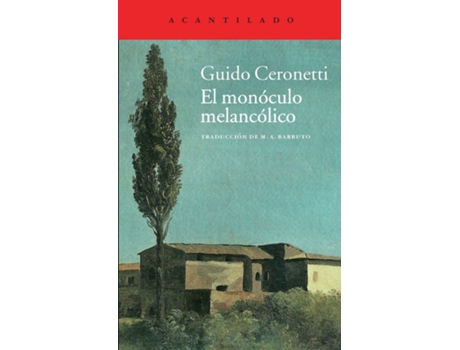 Livro El Monóculo Melancólico de Guido Ceronetti (Espanhol)