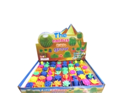 Primerox 48pcs Brinquedo Educativo Hatching Growing Plant Simulado Colorido Presente para Crianças