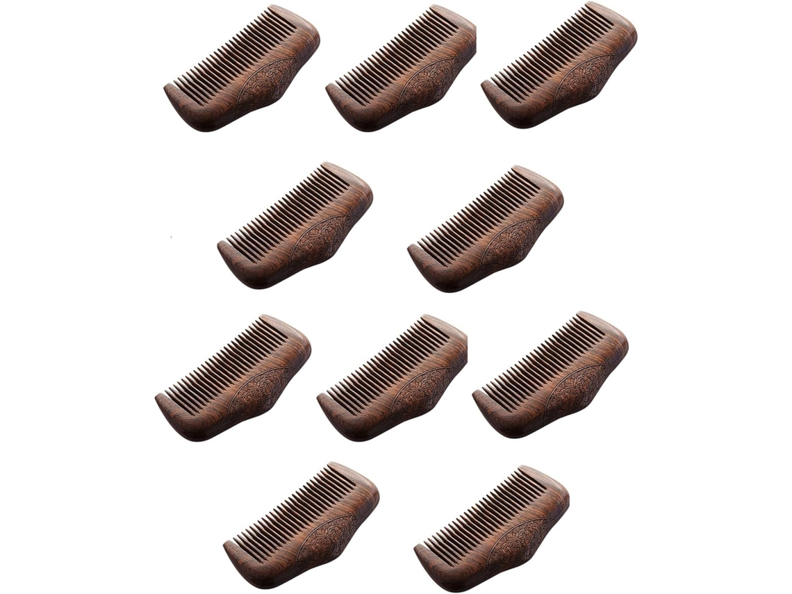 10 pentes de bolso em madeira SFUSHOS