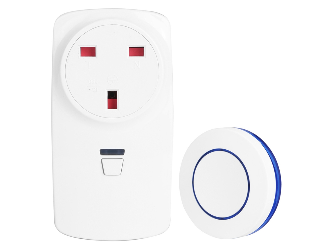Controle Remoto Azul Laxiscreed Para Eletrodomésticos, Sem Fios E 2 Canais