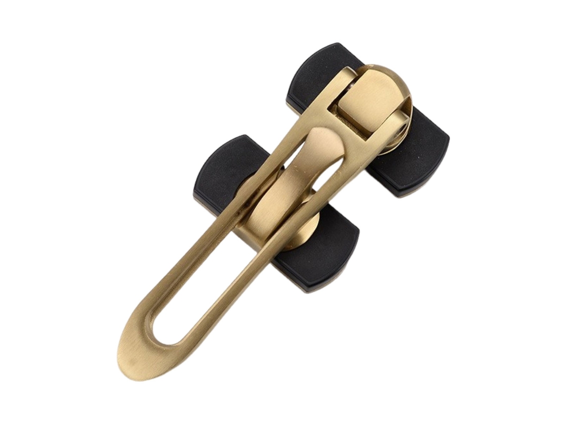 Corrente De Segurança Para Porta, Trava Antifurto Em Liga Zinco, Fecho Porta Resistente Com Três Posições Travamento, Robusta E Durável.