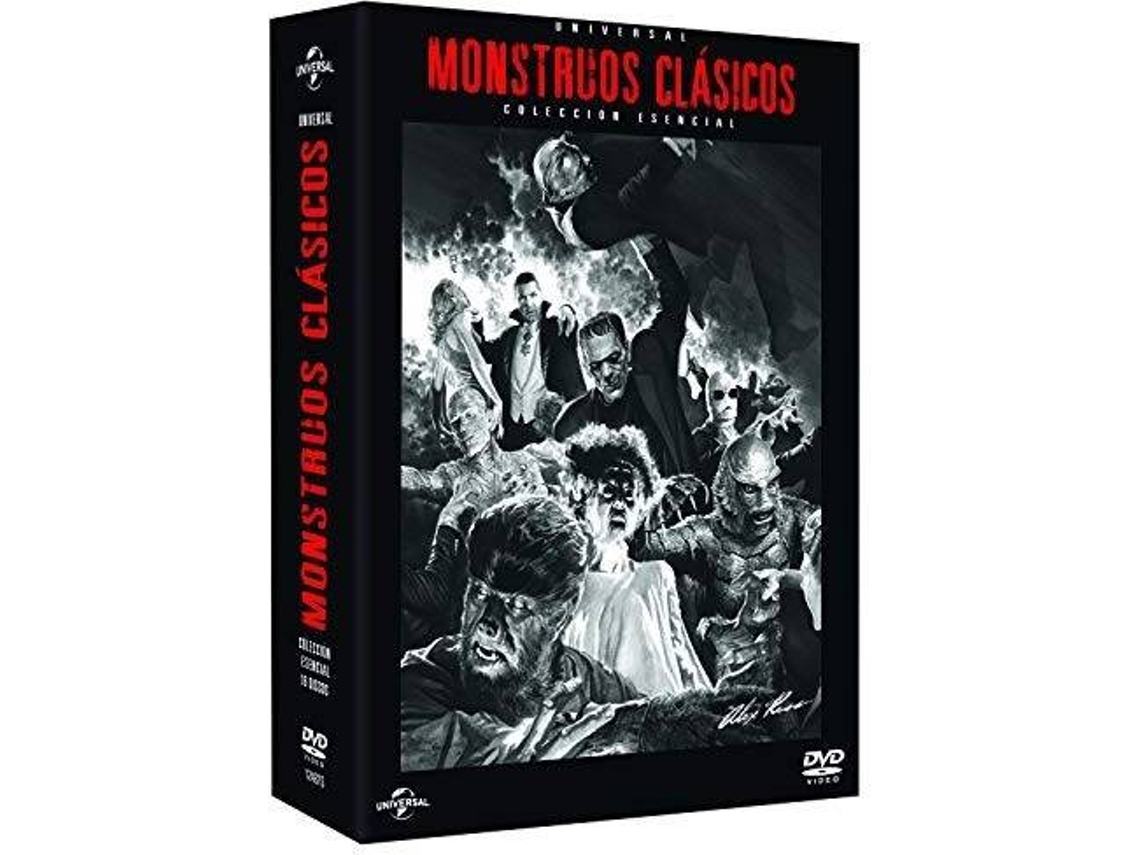 DVD Pack Monstruos Clásicos Universal (18 Películas) (Edição em Espanhol)