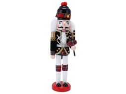 Boneco Soldado Nutcracker Madeira Móvel Decoração Natal