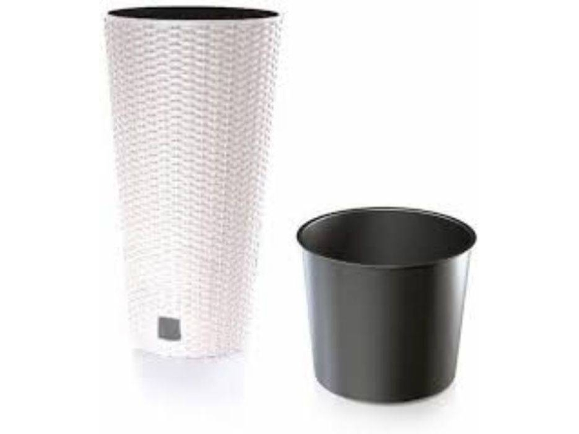 Conjunto 2 Vasos PROSPERPLAST Rato Tubus (Branco - 30x57.2 cm)