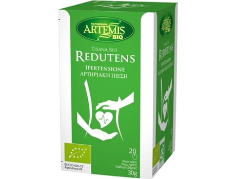 Caixa ARTEMIS BIO Tisana Redutens T Eco 20 Filtros (27l)