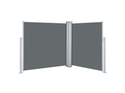 Side Awning, Side Awnings Vidaxl Antracite Poliéster (117 X 600 Cm)