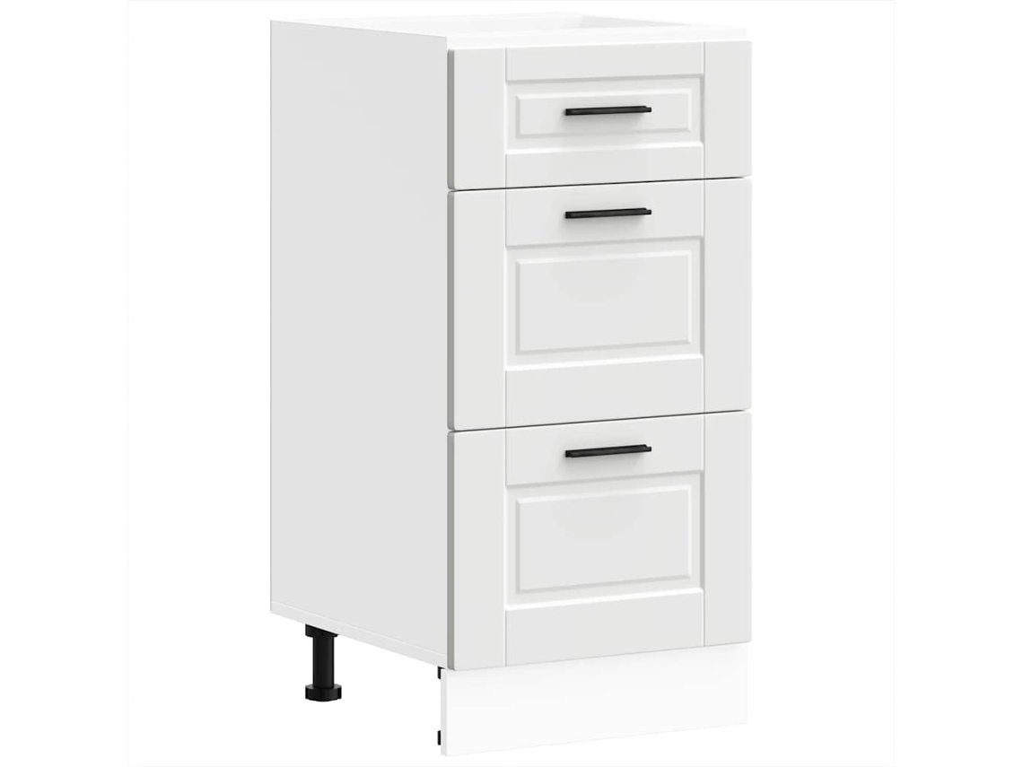 Kitchen Base Cabinet, Kitchen Base Cabinets Vidaxl Branco Madeira Processada (n/a)