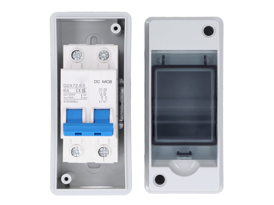 Laxiscreed Interruptor Isolador Dc 1000v Ip65 Para Sistemas Solares De Energia