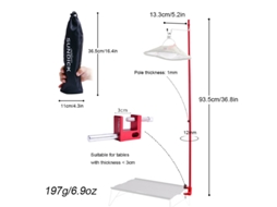 Suporte Portátil para Lâmpada de Camping Tripé