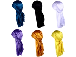 Conjunto De 6 Faixas De Cabelo Pirata Em Poliéster Com Cauda Longa, Ideais Para Cosplay.
