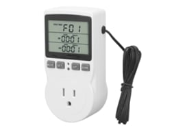 Tomada de Controle de Temperatura Lcd Abs