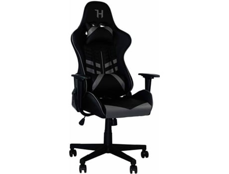 Cadeira de Jogos Decodificar 7H SEVEN HOUSE (Preto e Cinzento - 73x68x136 cm)