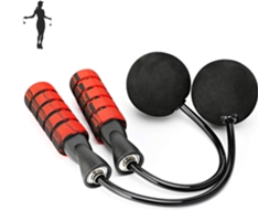 Corda De Pular Sem Corda Para Fitness, Corda De Pular Ajustável E Com Peso Aquaforge
