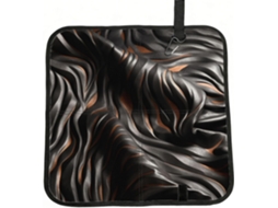 Almofada Dobrável Para Assento Com Estampa De Zebra Prateada, Portátil, Para Uso Interno E Externo, Em Espuma