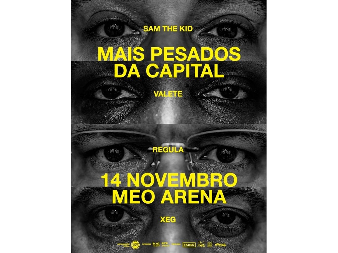 Bilhete MAIS PESADOS DA CAPITAL|LISBOA