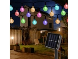 Carrilhões solares abelha decoração jardim