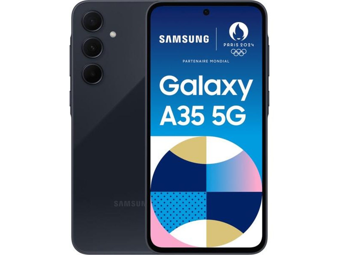Galaxy A35 Dual 5g 128gb 6gb Ram (awesome Navy Ee Edition) Black Samsung (a356)
