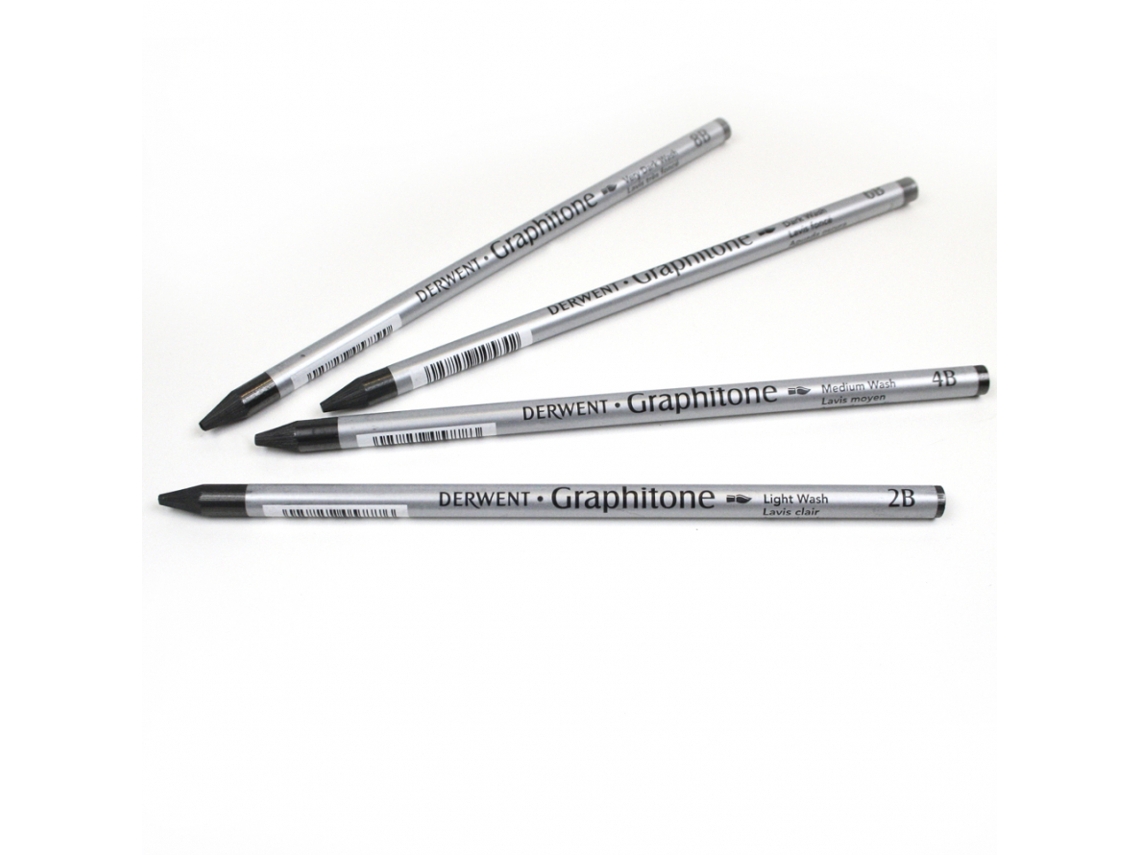 Blister 4 Graduações Lápis Graphitone