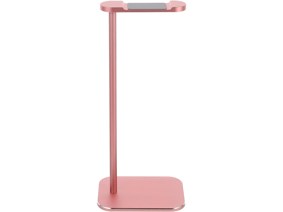 Suporte Para Fones De Ouvido Shineofi Em Alumínio Dourado Rosê 1 Peça, Elegante Suporte De Mesa Para Fones Ouvido