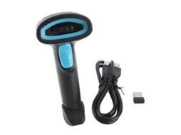 Escáner De Código De Barras Inalámbrico 2.4g De Mano Ccd 1d Qr Para Supermercado Reparto 5v