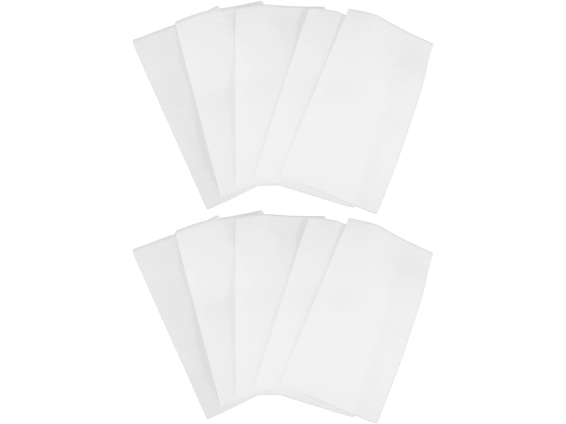 Pacote com 200 unidades de almofadas de espuma para embalagem de itens frágeis, absorção de impacto, transporte e proteção de objetos.