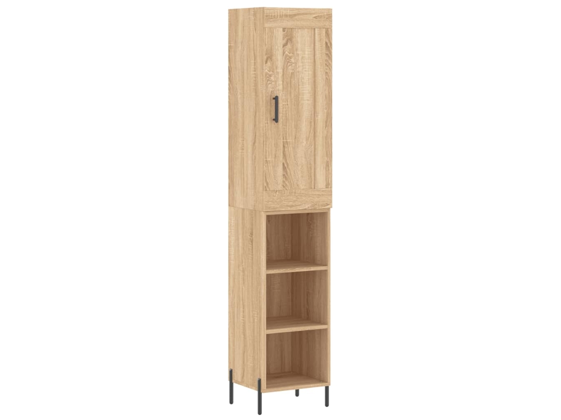 Highboard, Highboards Vidaxl Marrom Madeira Processada (n/a)