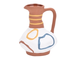 ORIGEN Home Decor - Vaso Decorativo Castanho - 16x12x13 cm