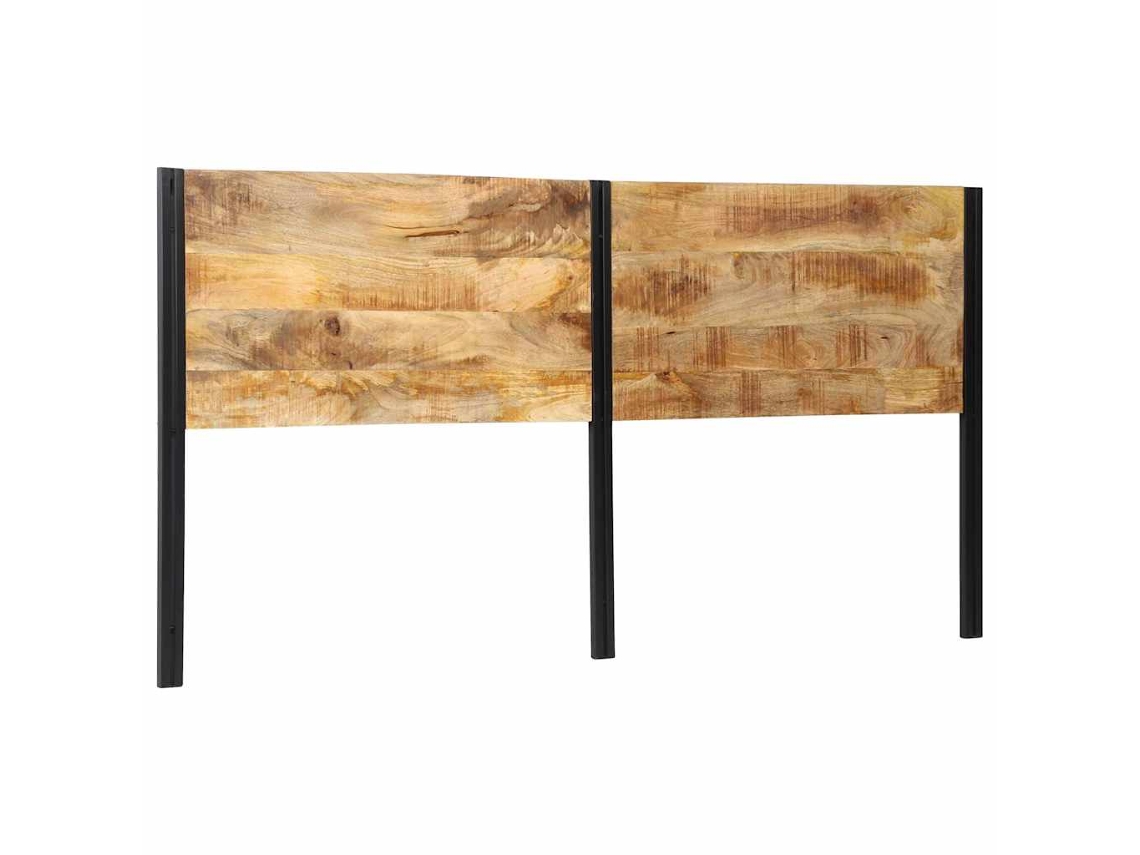 Headboard, Headboards Vidaxl Marrom Madeira De Mangueira (200 Cm)