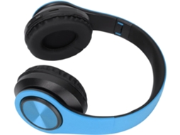 Fone De Ouvido Sem Fio, Supra Auricular, Dobrável, Bluetooth, Com Graves Potentes, Ideal Para Jogos, Viagens, Pc E