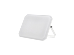 Projetor Led Branco Refletor Externo 230v 30w 4000k Capa Leitosa 3000lm 140x100x25,7 Mm Alcapower