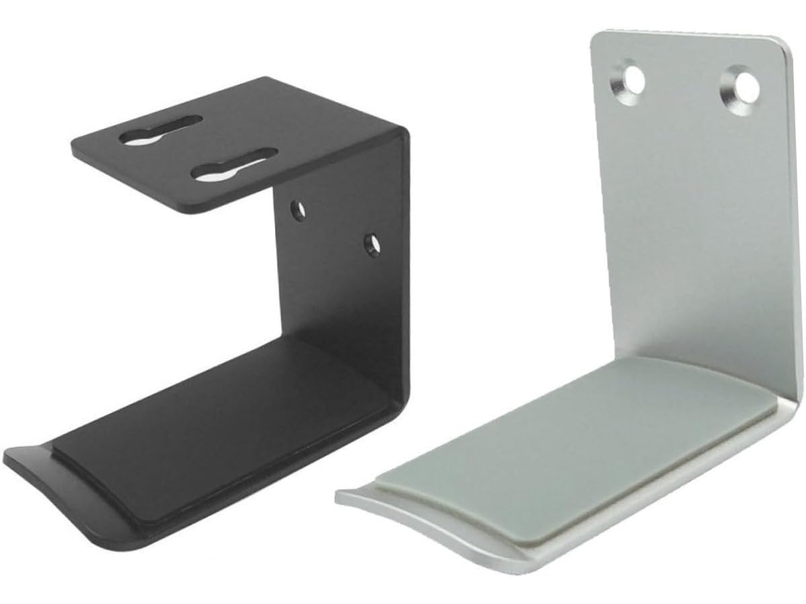 Suporte De Parede Adesivo Antiderrapante Para Fones Ouvido, Em Liga De Alumínio, Simples E Estável Para Armazenamento De