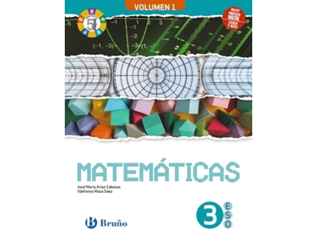 Livro Mat Acad 3eso Tri Proyecto 5 Etapas Da Editorial Bruño De José María Arias Cabezas E Ildefonso Maza Saez (espanhol)