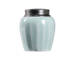 Bule de cerâmica para matcha, 190 ml, embalagem para presente, tampa de alumínio