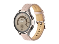 Pulseira Universal De Couro Com Ranhuras Para Realme Watch 3/amazfit Gtr4/4 Pro