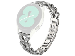 Pulseira De Relógio De Liga De Zinco Torcida Compatível Com Decoração De Strass Para Pulseira De Relógio De Aço Withings Olysi Shop