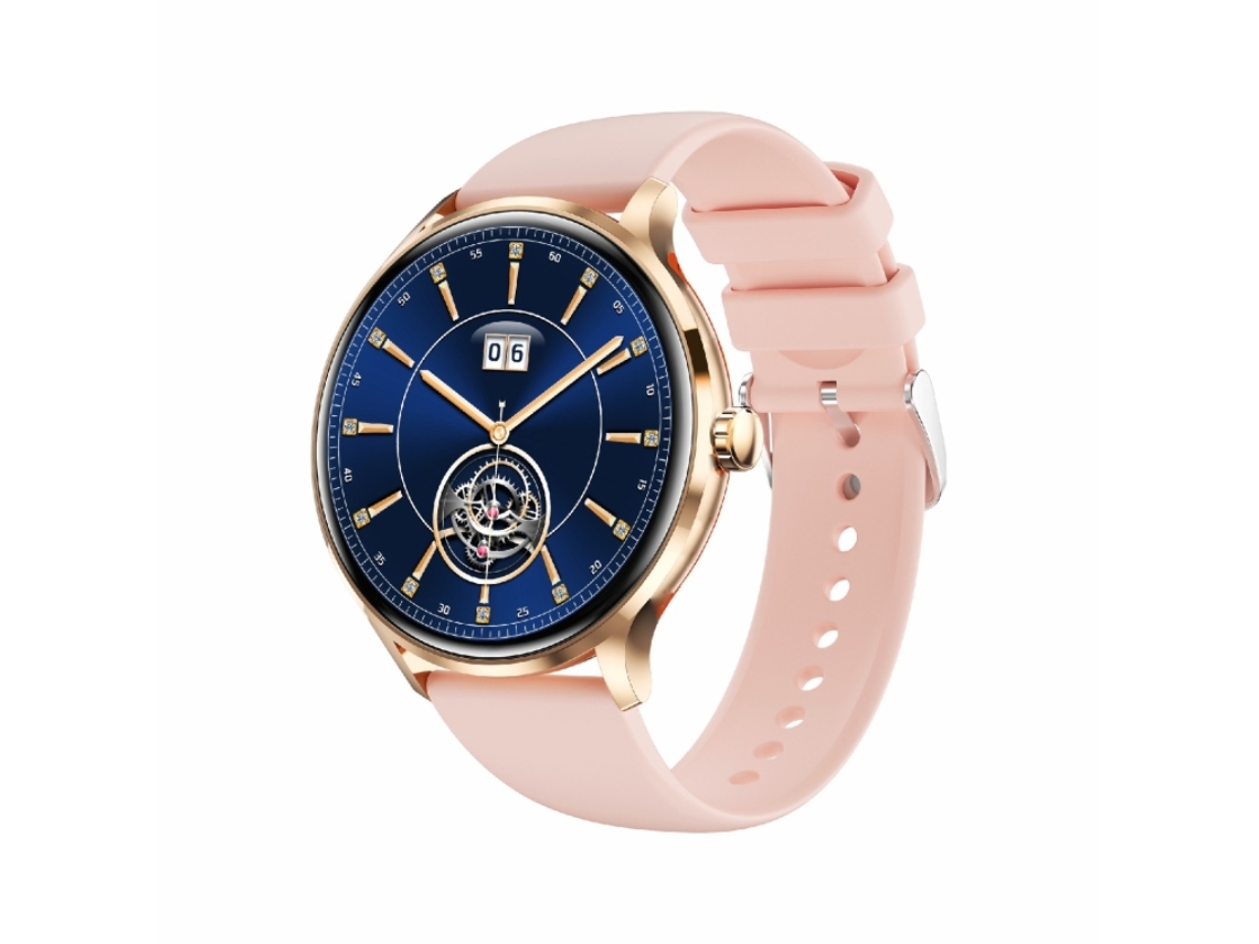 Relógio Esportivo Q (rosa), 1,39 Polegadas, Bluetooth 5.2, Compatível Com Chamadas Bluetooth E Modo De Hibernação.