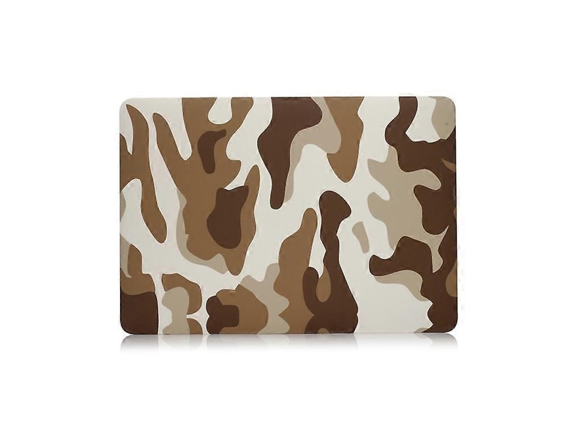 Lurelia Capa Protetora Para Portáteis Com Estampa De Camuflagem E Decalque Impermeável Para Macbook Pro 13,3 Polegadas
