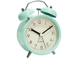 Despertador Metálico Luminoso E Silencioso Com Luz Noturna Mecânica, Ideal Para Crianças, Estudantes, Quartos E