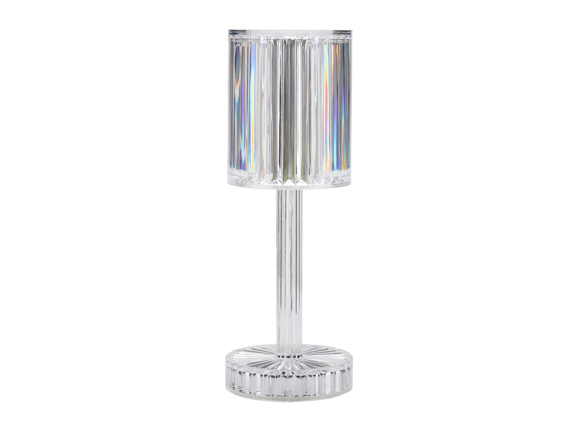 Lâmpada de Noite Led Cristal Gatsby 16 Cores Rgb
