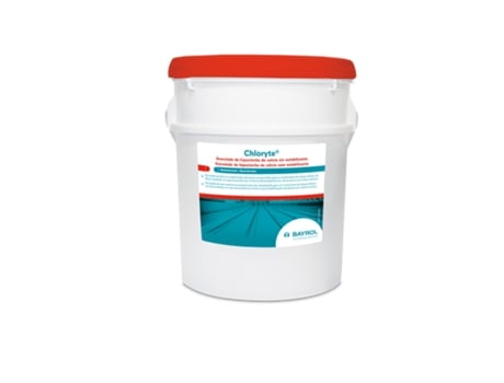 Chloryte Sem Ácido Isocianurico Hipoclorito de Cálcio Recipiente de 25Kg BAYROL