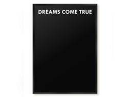Magnetic Glass Board Dreams Come True For The Hall Espelharte (50x70 Cm)