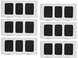 Conjunto De 6 Filtros Laváveis E Reutilizáveis Compatíveis Com Os