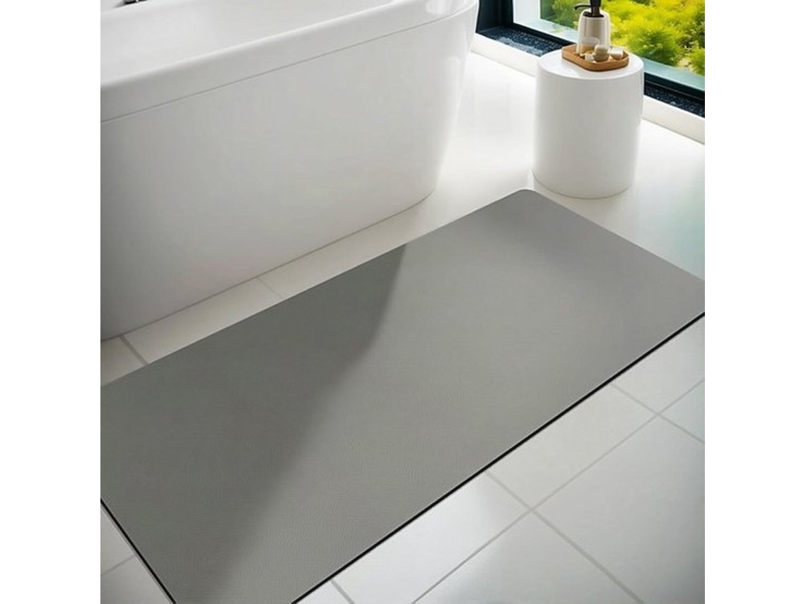Badmat Antideslizante - Látex - Absorvente - Padrão Fino - Pente De Banho Para Exterior - 43 X 120 Cm - Resistente A Manchas