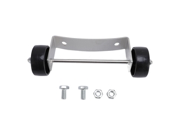 Kit De Rodas Universal Para Aquecedor De Pátio Inox Plástico