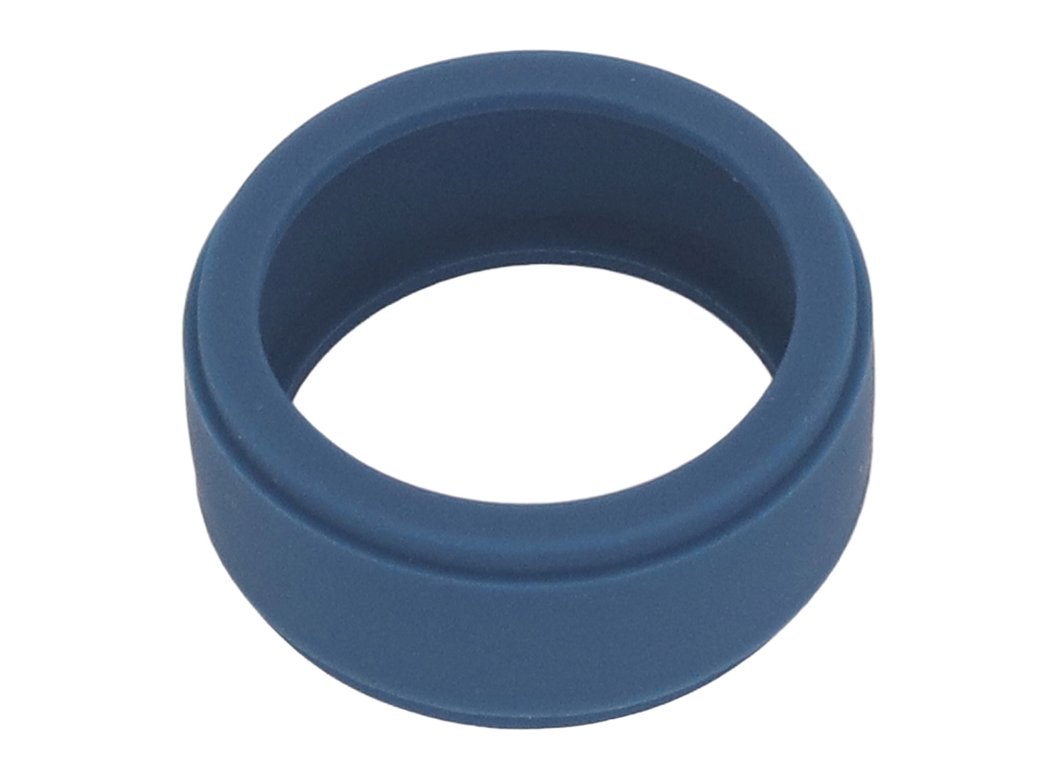 Capinha De Anel Inteligente Silicone Anti Risco Azul Escuro Tamanhos 6 10