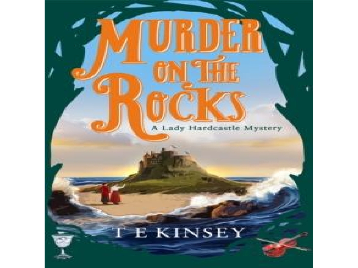 Livro Murder on the Rocks de T E Kinsey (Inglês)
