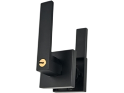 Maçaneta De Porta Tofficu Com Trava, Elegante, Segura E Fácil De Usar, Para Quarto